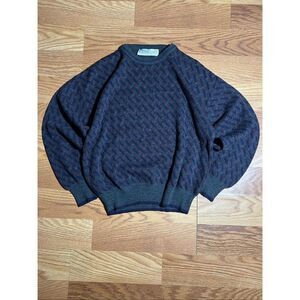SOLD Vintage John Ashford Wool Blend Geometric Knit Sweater